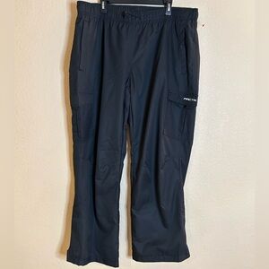 Women's Lumi Fleece Lined Cargo Pants Black 2XL